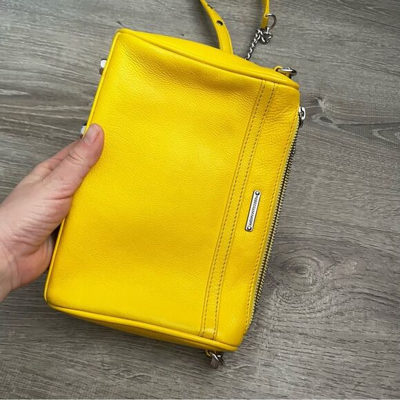 Rebecca minkoff yellow crossbody bag - Picture 2 of 6